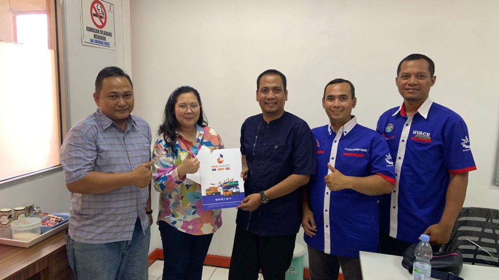 tanda tangan kerjasama pt alpa mandiri teknik dan pt pos logistic indonesia 1