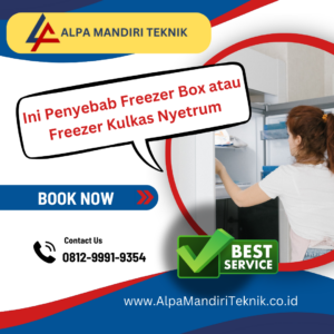 Penyebab kenapa Freezer Box atau Freezer Kulkas Nyetrum